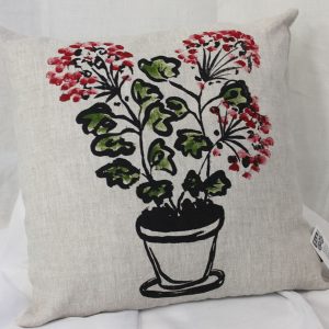 Pelakuu -pellavatyynynpäällinen